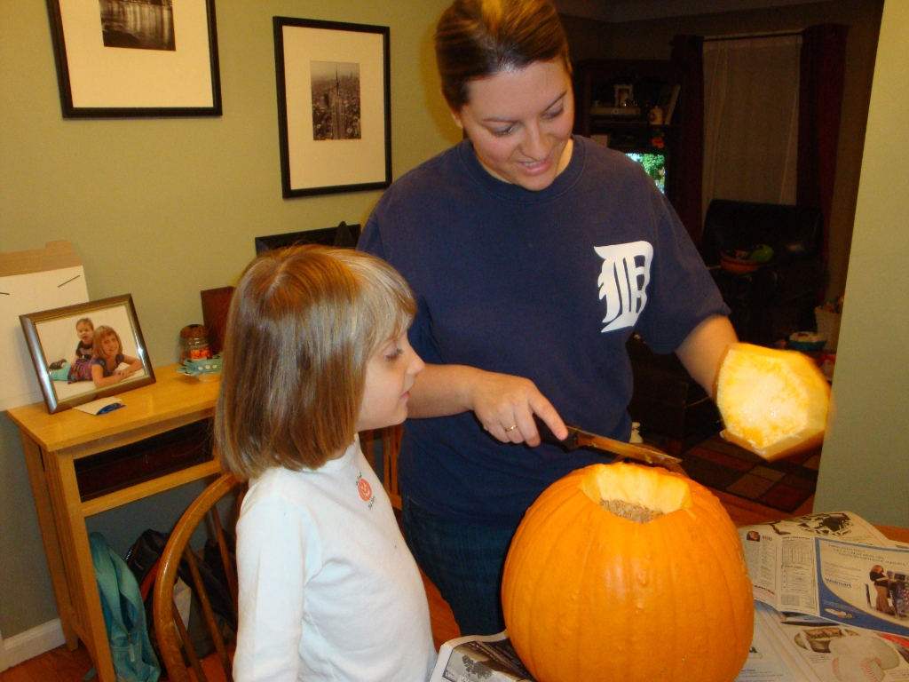 10-30-10 Pumpkin Carving
