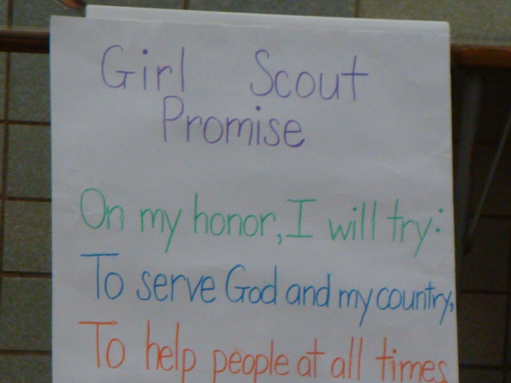 11-09-11 Daisy Scout Ceremony
